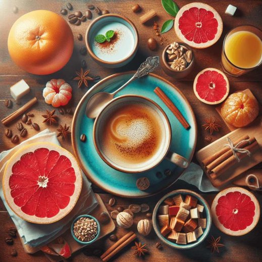 Kaffee und Grapefruit zum Abnehmen